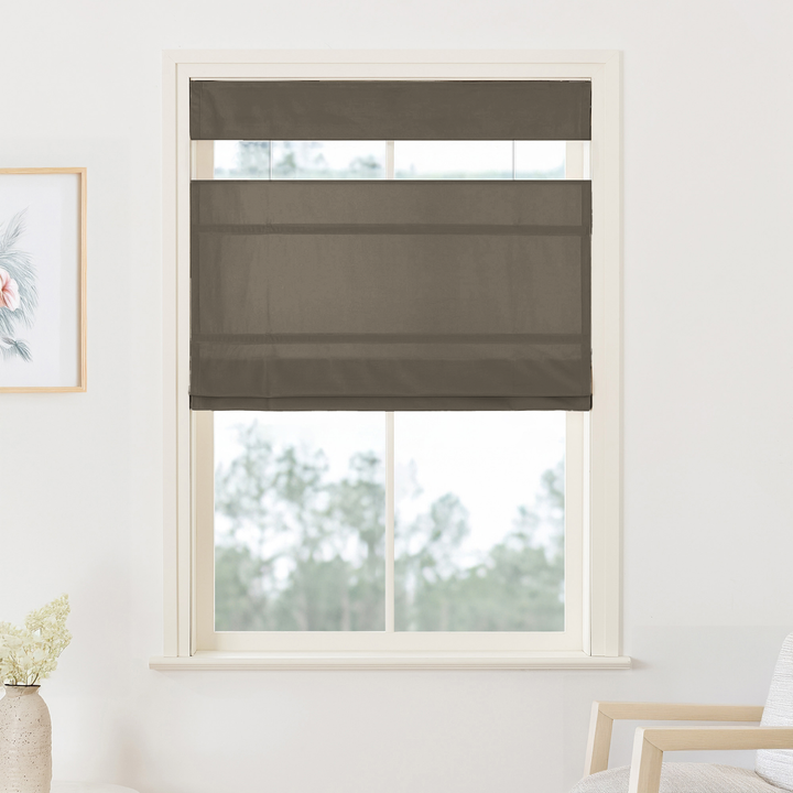 Maillard Velvet Roman Shades & Blinds | Top Down Bottom Up