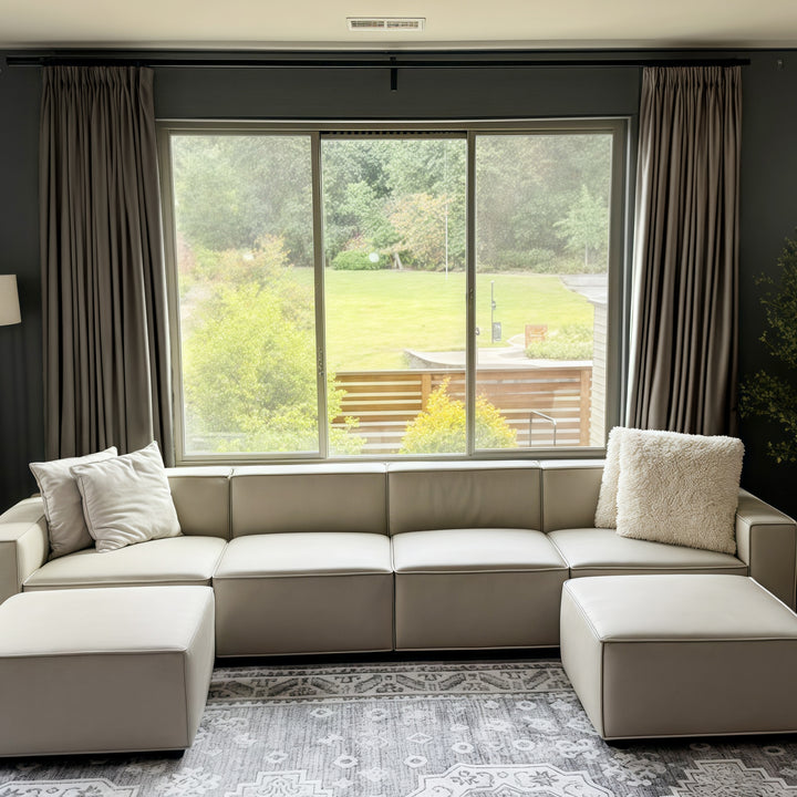 Belgian Flax Linen Curtains & Drapes Pleated