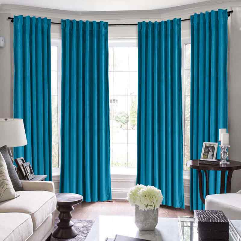 Maillard Velvet Curtains & Drapes Soft Top