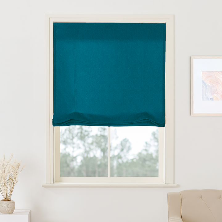 Maillard Velvet Roman Shades & Blinds | Swag