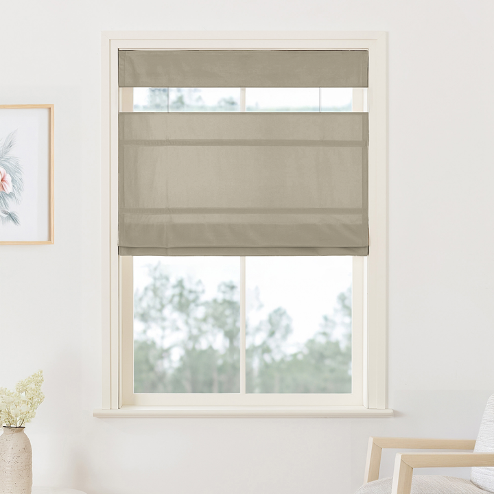 Maillard Velvet Roman Shades & Blinds | Top Down Bottom Up