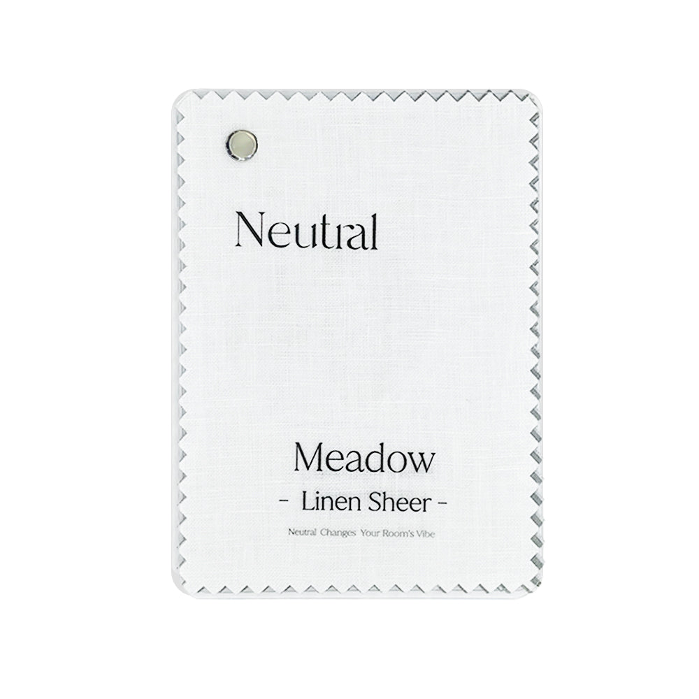 Meadow Linen Sheer Book