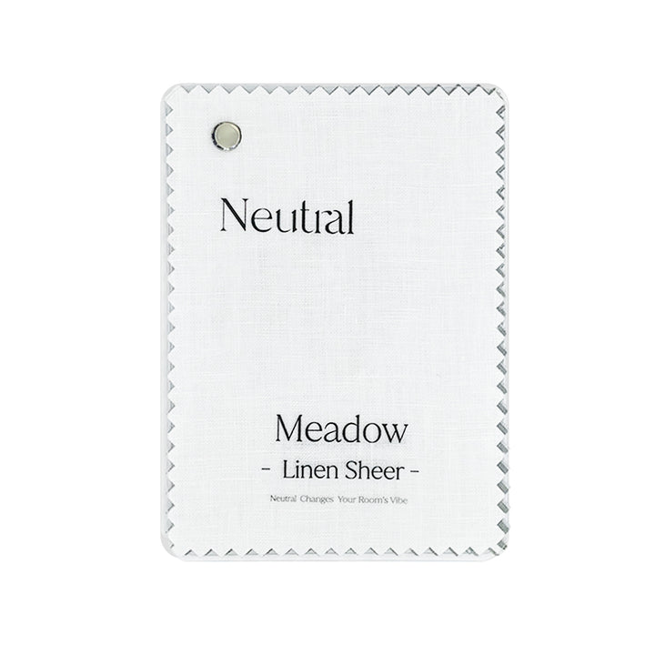 Meadow Linen Sheer Book