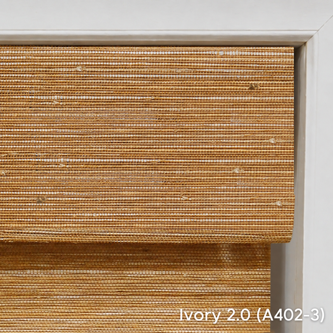 Oak Bamboo Blinds & Shades Top Down Bottom Up | Ivory 2.0