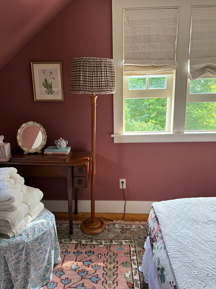 Belgian Flax Linen Roman Shades & Blinds | Swag