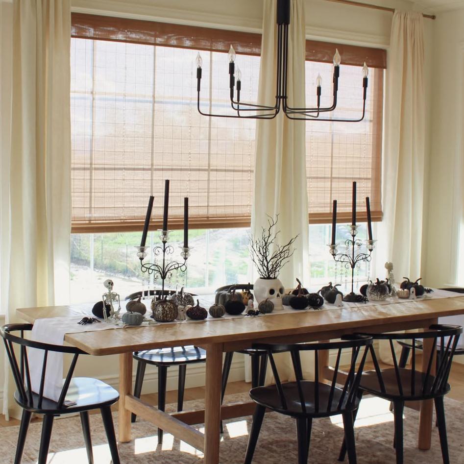 Nomi Woven Bamboo Blinds & Shades Light Brown