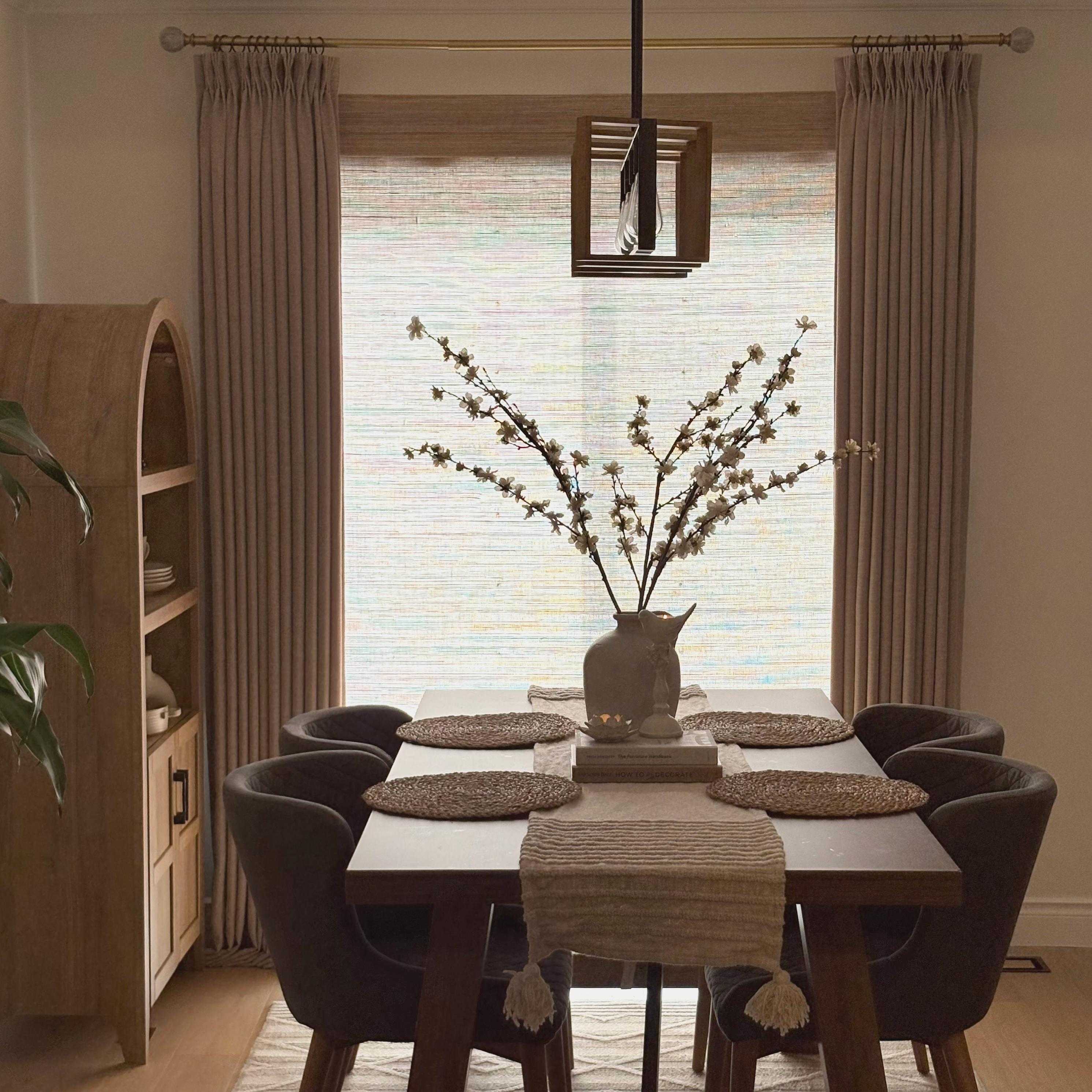 Ramie Woven Bamboo Blinds & Shades Coconut