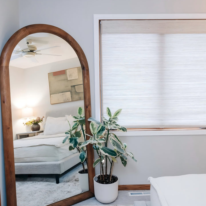 Ramie Woven Bamboo Blinds & Shades | Ivory