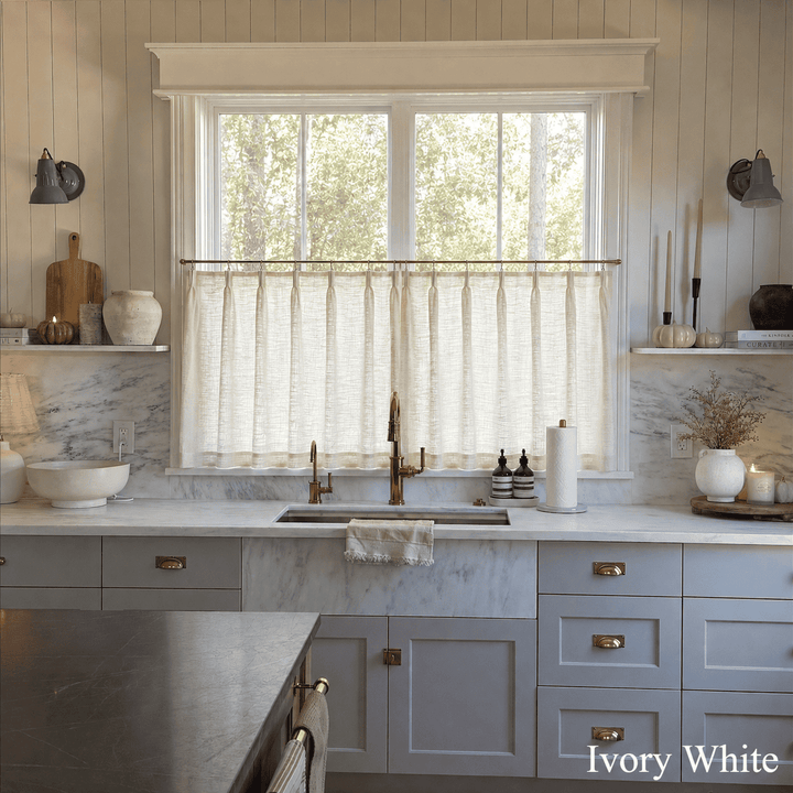 Lily Linen Cafe Curtains