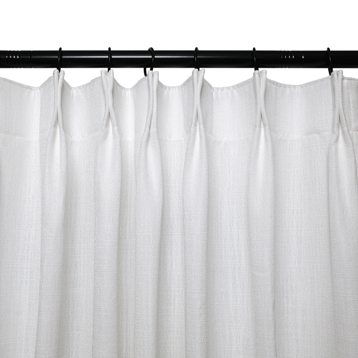 Lily Linen Curtains & Drapes Pleated