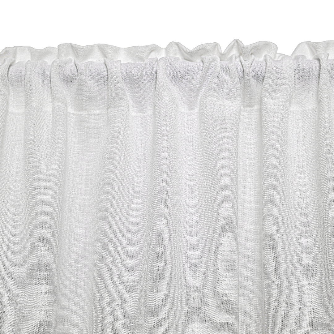 Kelly Linen Blend Curtains & Drapes Soft Top