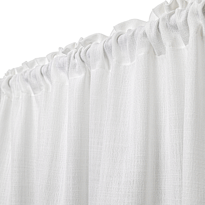 Kelly Linen Blend Curtains & Drapes Soft Top