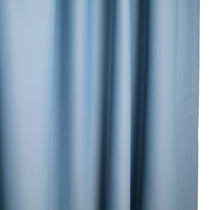 Vista Cotton Blend Physical Blackout Curtains Soft Top