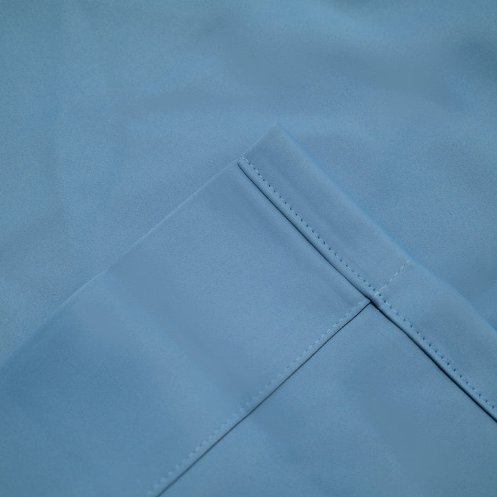 Vista Cotton Blend Physical Blackout Curtains Ripple Fold