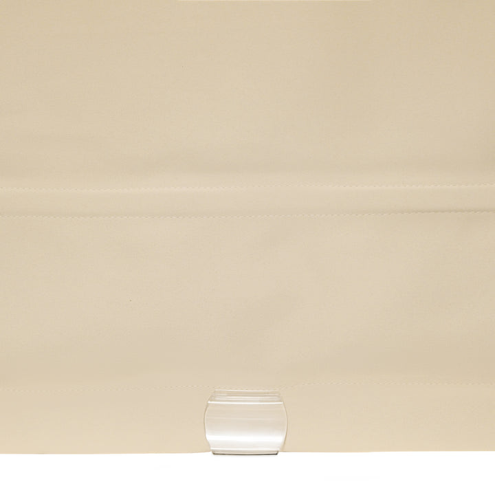 Vista Cotton Physical Blackout Roman Shades & Blinds | Top Down Bottom Up