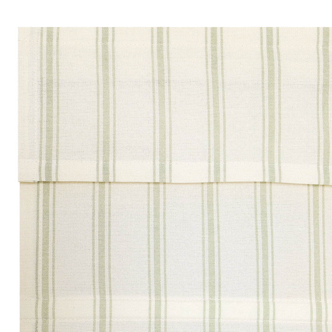 Loxley Yarn-Dyed Cotton Roman Shades & Blinds | Top Down Bottom Up