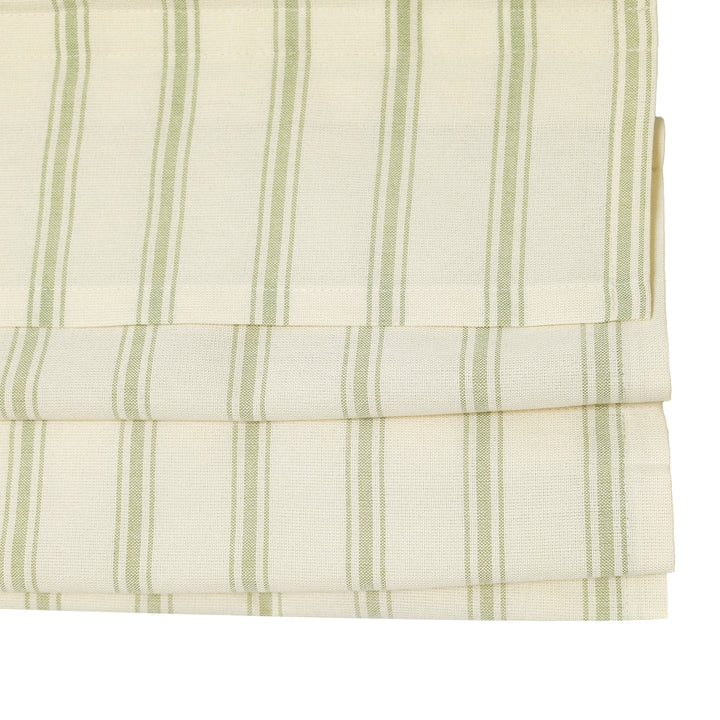 Loxley Yarn-Dyed Cotton Roman Shades & Blinds | Top Down Bottom Up