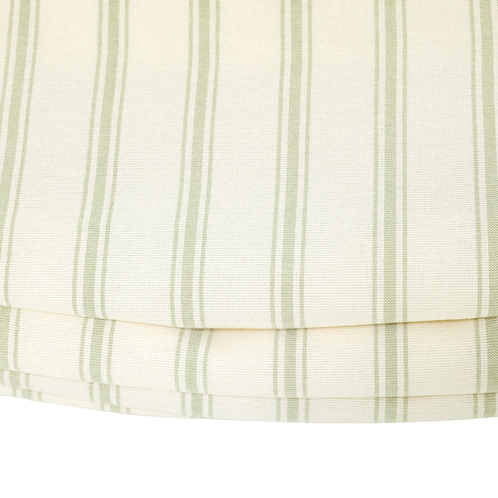 Loxley Yarn-Dyed Roman Shades & Blinds | Relaxed