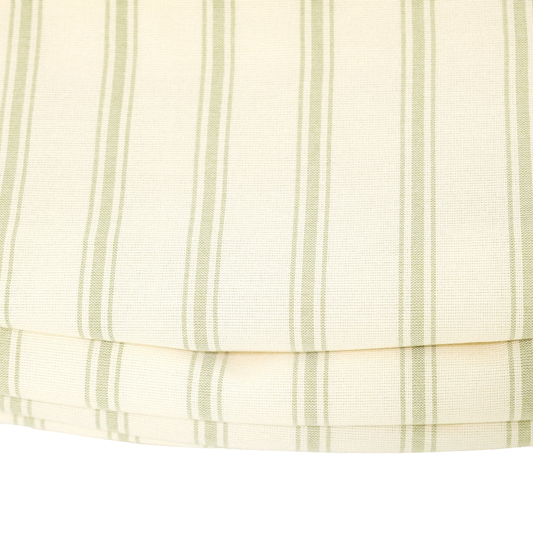 Custom Relaxed Roman Shade & Blinds