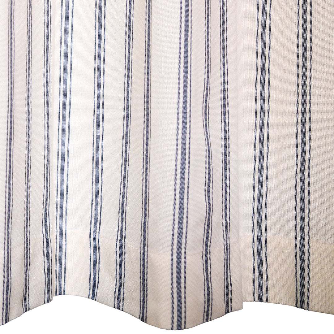 Loxley Yarn-Dyed Cotton Curtains & Drapes Grommet