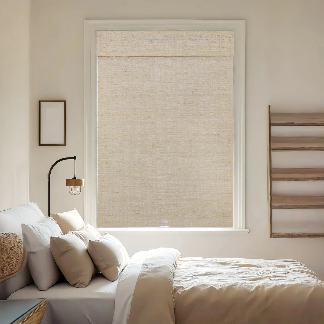 Hazel Bamboo Blinds & Shades Top Down Bottom Up | Pale Almond