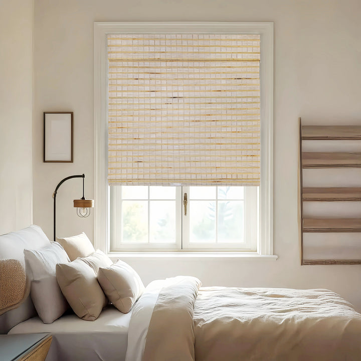 Hazel Bamboo Blinds & Shades Top Down Bottom Up | Warm Beige