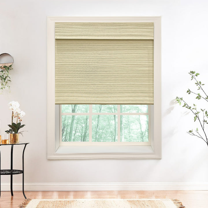 Nomi No-Drill Woven Bamboo Blinds & Shades | Birch Forest