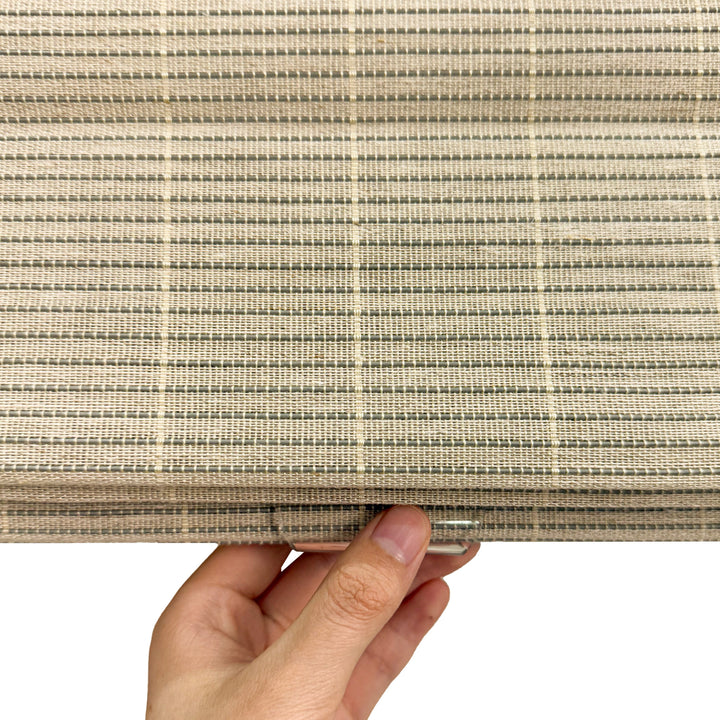 Nomi No-Drill Woven Bamboo Blinds & Shades Top Down Bottom Up | Avocado