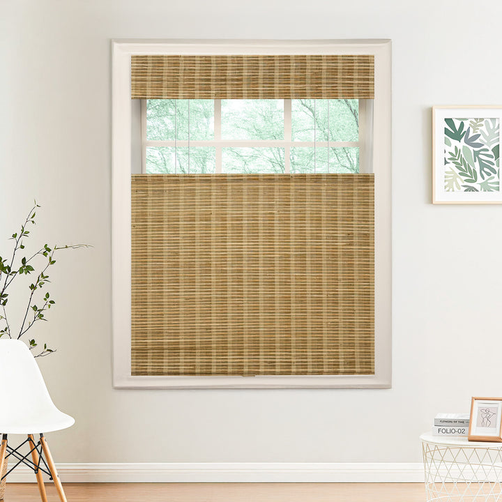 Nomi Woven Bamboo Blinds & Shades Top Down Bottom Up | Tree Bark