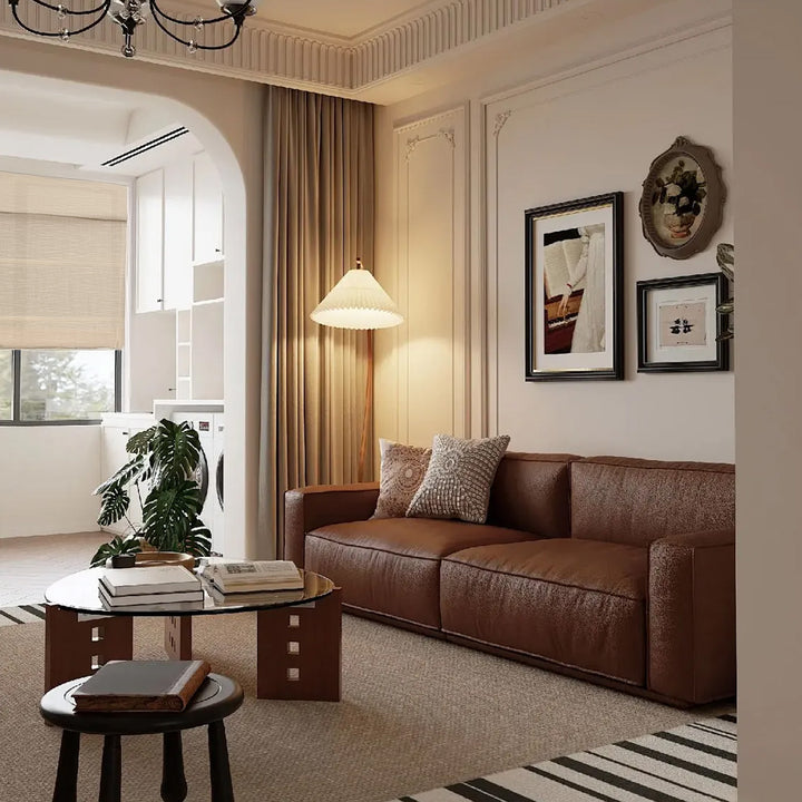 Jenna Linen No-Drill Roman Shades & Blinds | Top Down Bottom Up