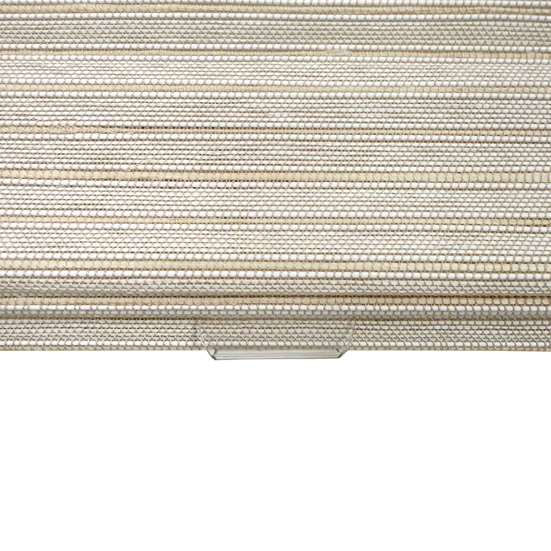 Ramie Woven Bamboo Blinds & Shades Top Down Bottom Up | Marble White