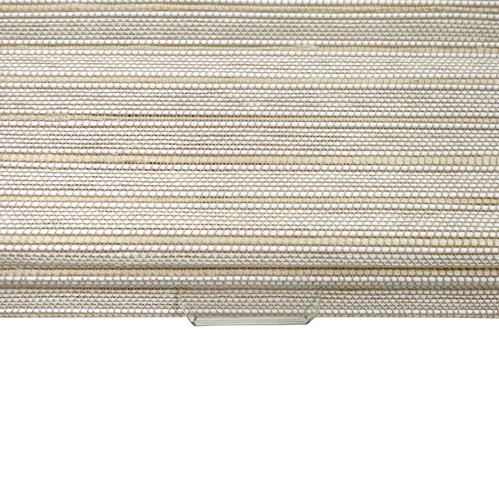 Ramie Woven Bamboo Blinds & Shades Top Down Bottom Up | Marble White