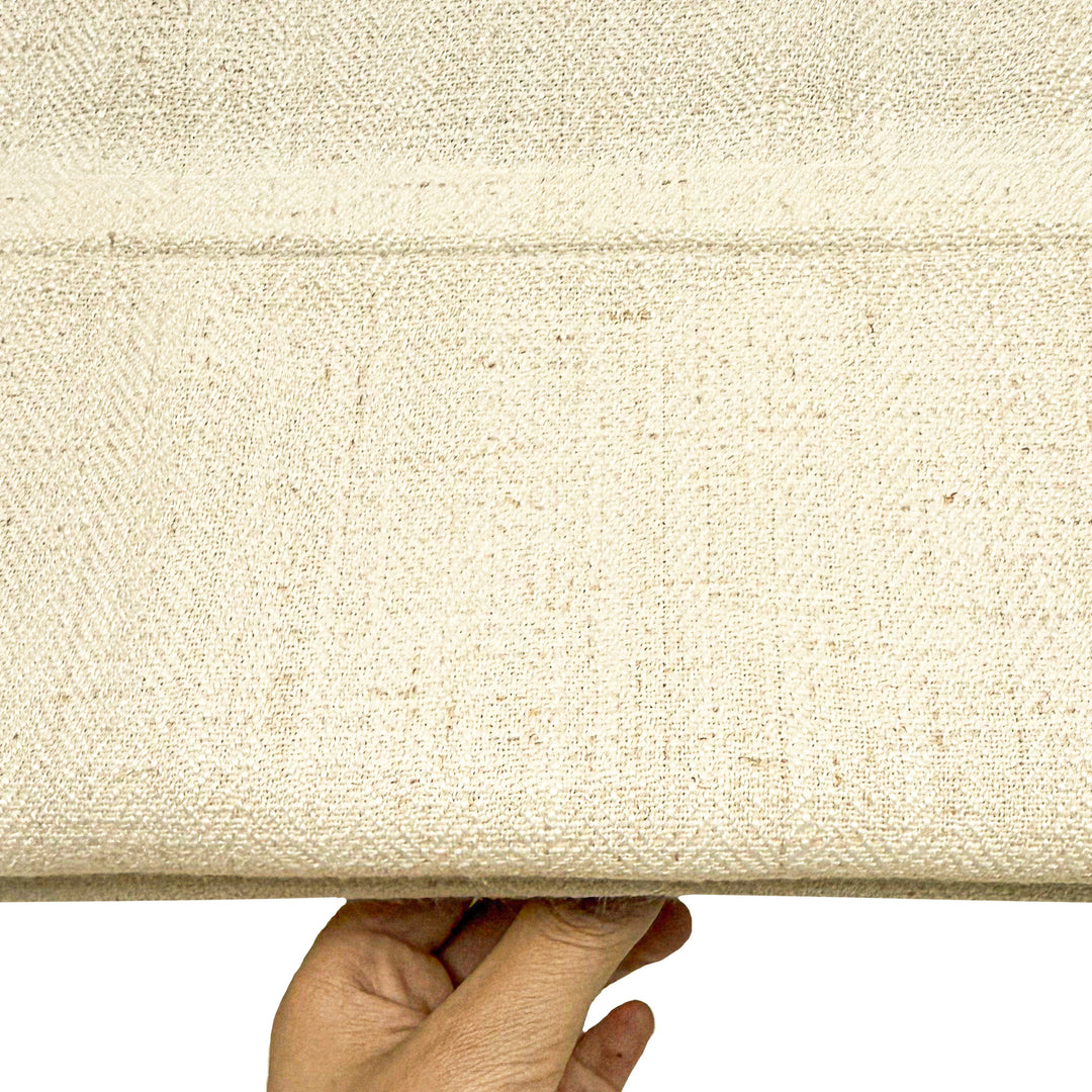 Liz Linen Herringbone Roman Shades & Blinds | Top Down Bottom Up