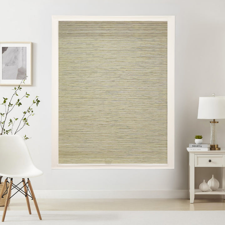 Natural Jute & Hemp No-Drill Roman Blinds & Shades | Grassland