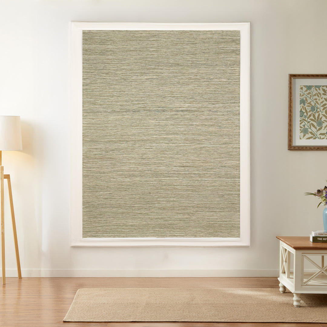 Natural Jute & Hemp No-Drill Roman Blinds & Shades Top Down Bottom Up | Prairie