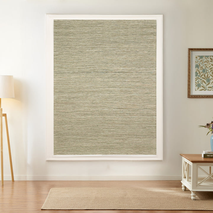 Natural Jute & Hemp No-Drill Roman Blinds & Shades Top Down Bottom Up | Prairie