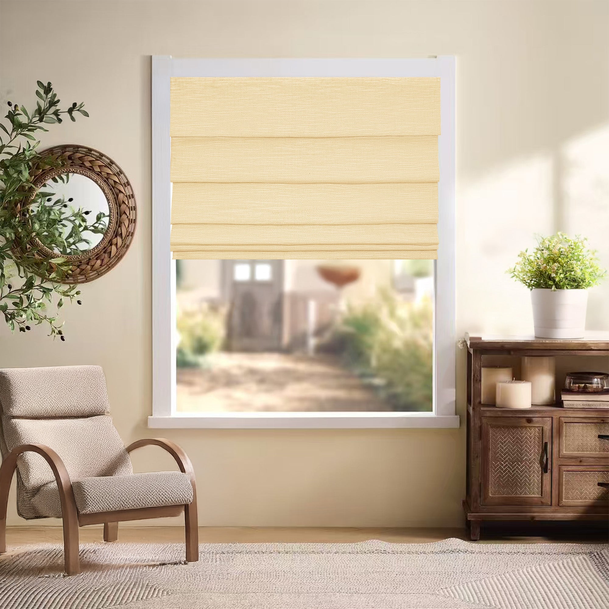 Fold Roman Shades