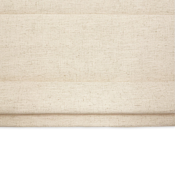 Lily Linen Roman Shades & Blinds | Pleated Fold
