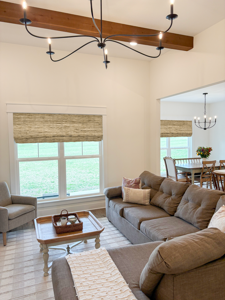 Ramie Woven Bamboo Blinds & Shades | Almond