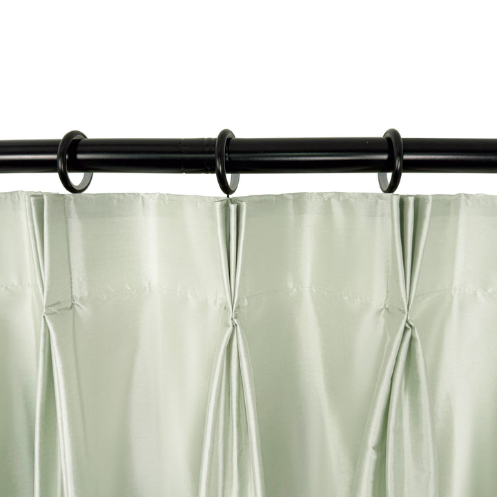 Mona Luxurious Silk Curtains & Drapes Pleated