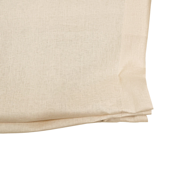 Belgian Flax Linen Roman Shades & Blinds | Relaxed