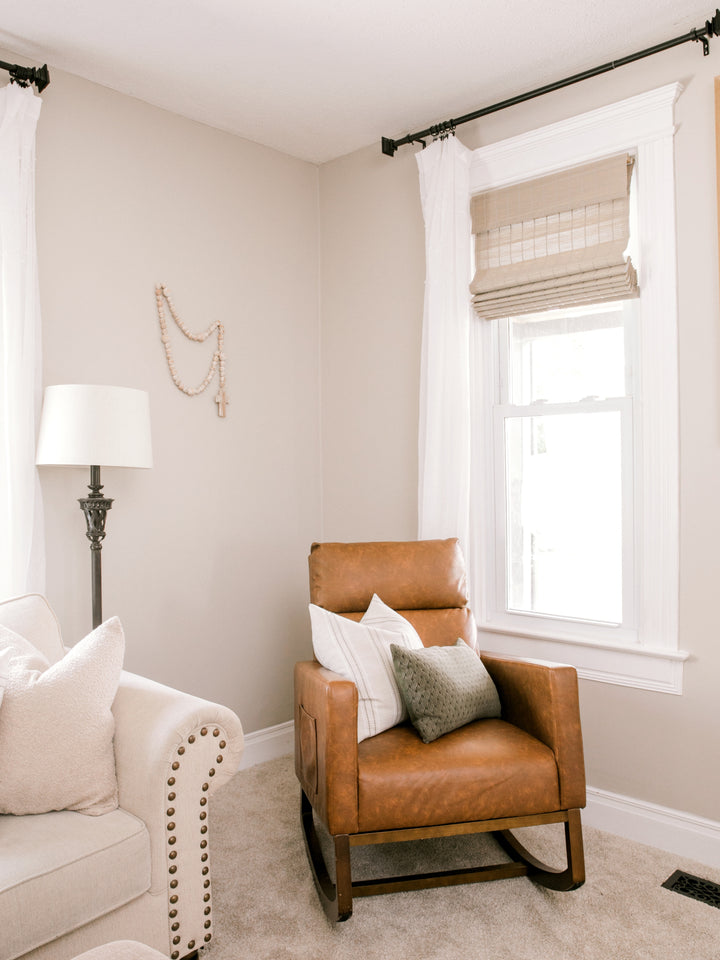 Ivy Woven Bamboo No-Drill Blinds & Shades | Tawny