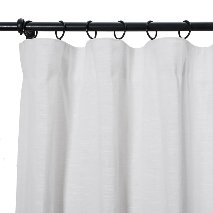 Jenna Linen Curtains & Drapes Soft Top