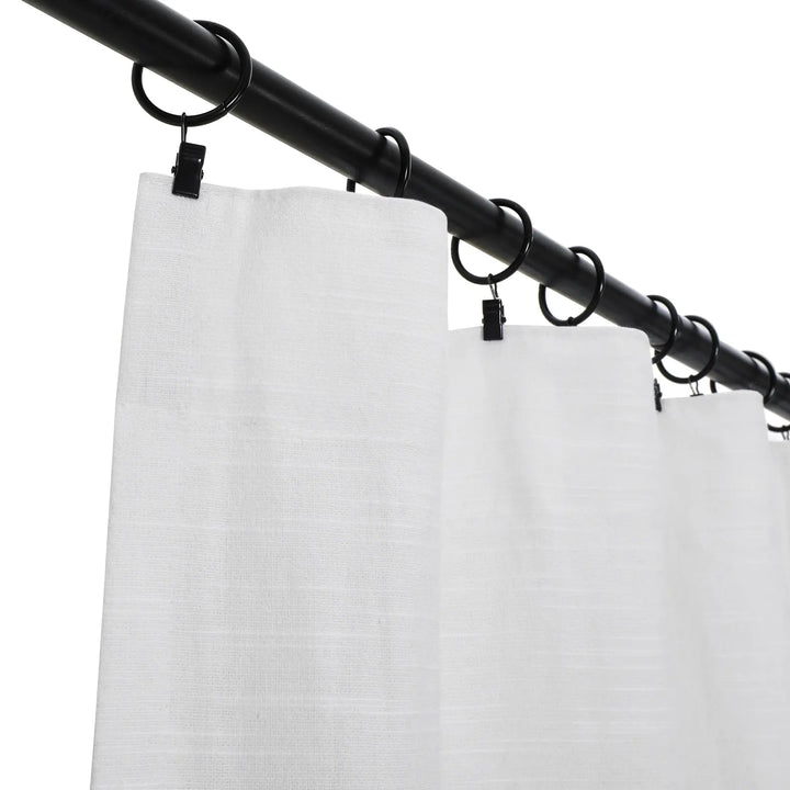 Jenna Linen Curtains & Drapes Soft Top