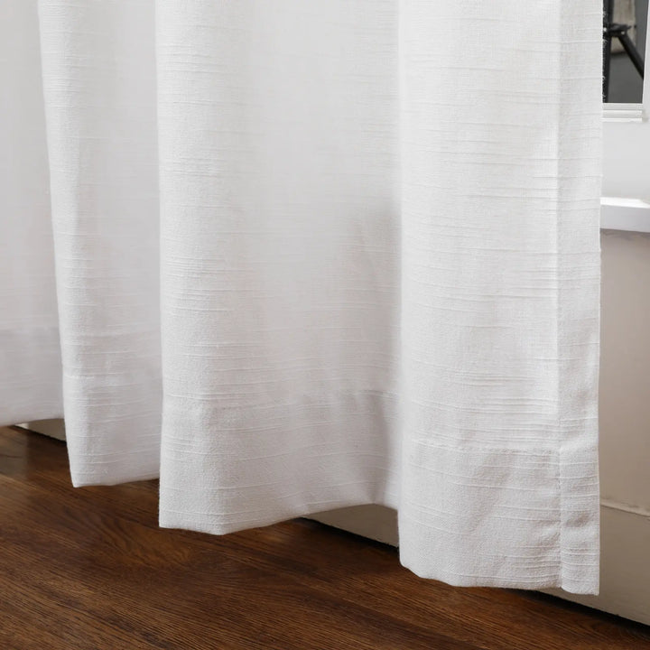 Jenna Linen Curtains & Drapes Soft Top