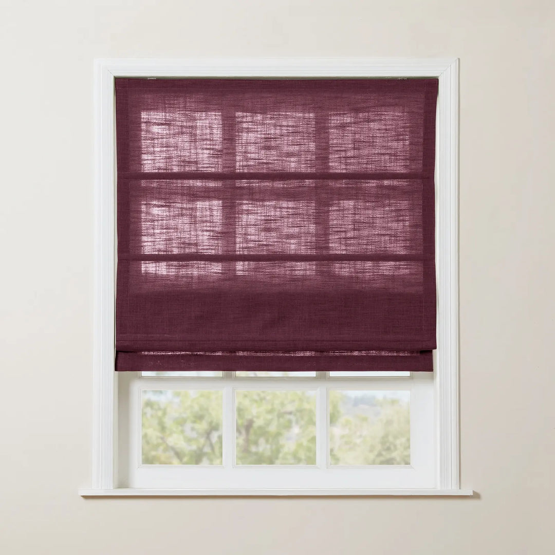 Maillard Velvet Roman Shades & Blinds