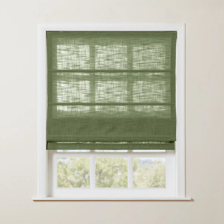 Bella Cotton Roman Shades & Blinds