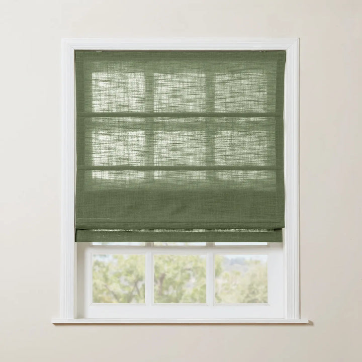 Bella Cotton Roman Shades & Blinds