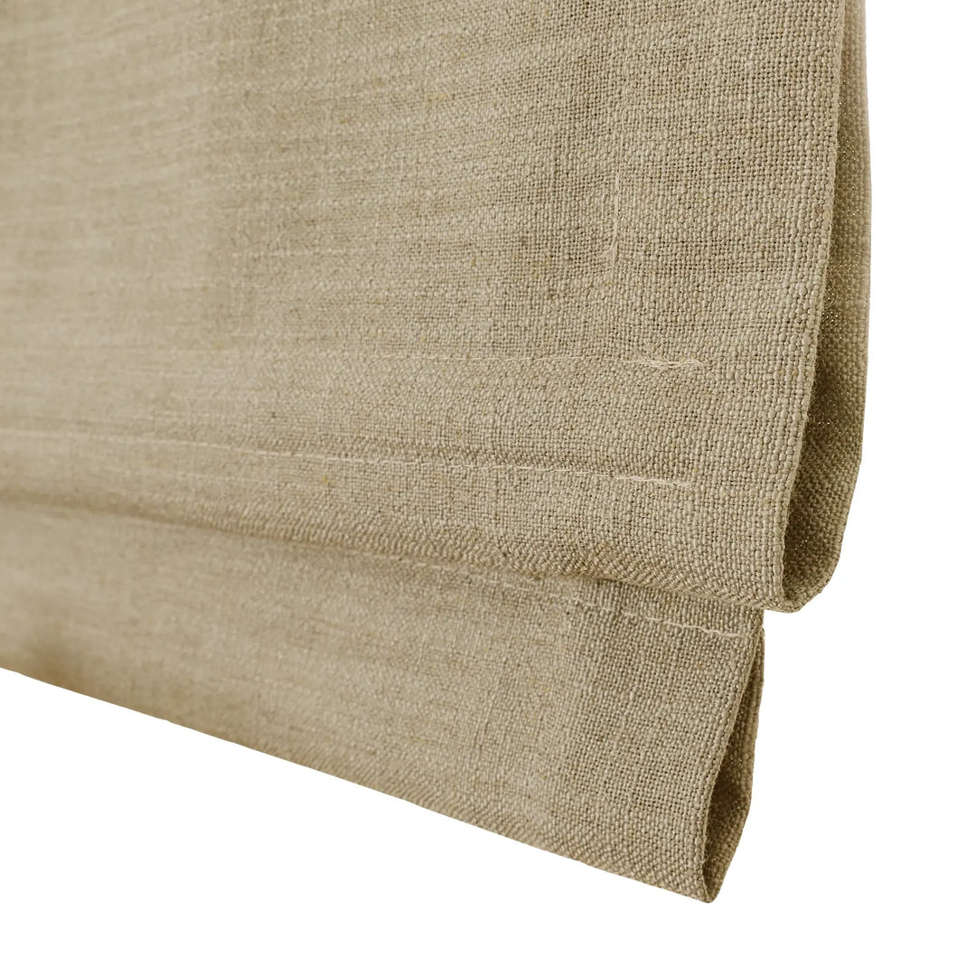 Kelly Linen Roman Shades & Blinds