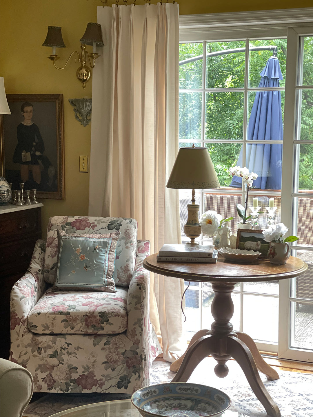 Liz Linen Herringbone Curtains & Drapes Pleated